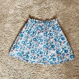 Libert Print Floral Blue and Pink Skirt